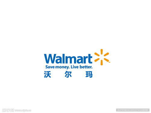沃尔玛商标logo设计图 企业logo标志 标志图标