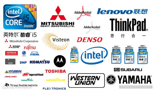 世界大品牌设计图 企业logo标志 标志图标